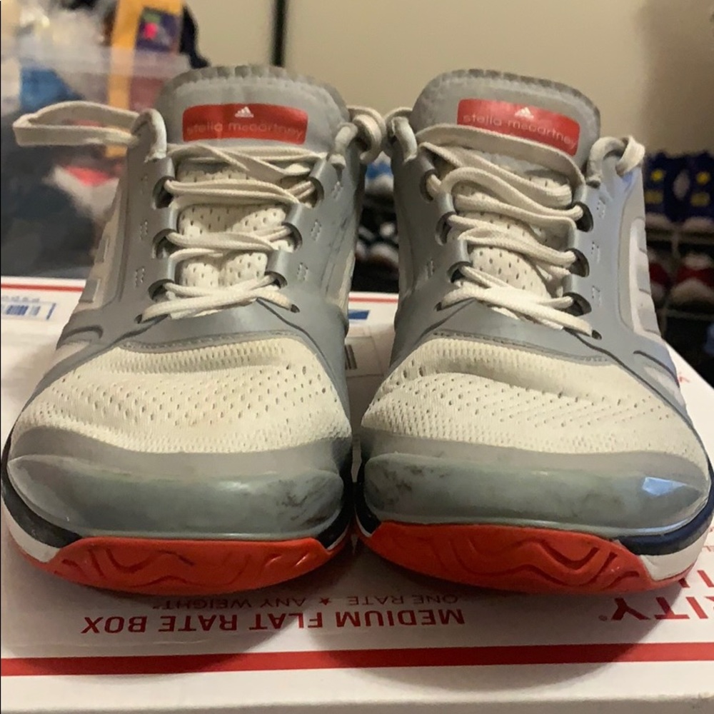 grey Adidas Stella McCartney sneakers